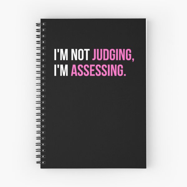 Item preview, I'm Not Judging I'm Assessing - Social Worker - Clinician - Therapist - Social Worker Humor - Funny Saying Quote Gift designed and sold by Colors nature.