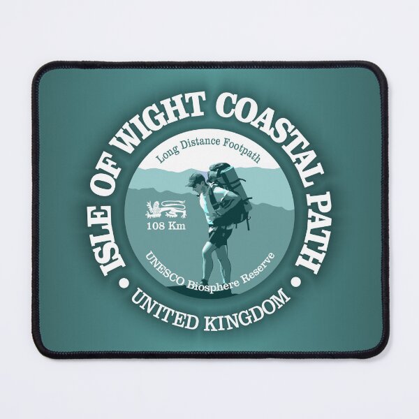 Item preview, Isle of Wight Coastal Path (T) designed and sold by curranmorgan.