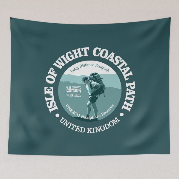 Item preview, Isle of Wight Coastal Path (T) designed and sold by curranmorgan.