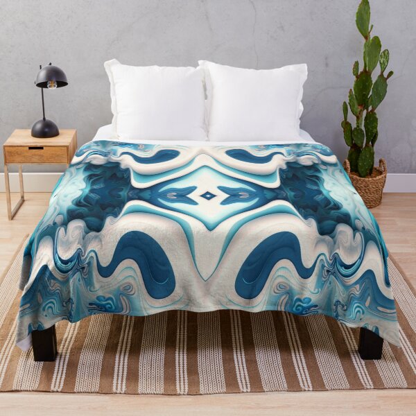 Item preview, Winter Pattern abstract liquid ice #3-3 designed and sold by PhiloSophyEye.