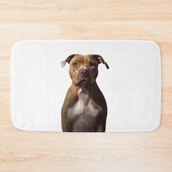 Item preview, Pitbull Dog Painting | Oil Style designed and sold by Portraits of Dogs.