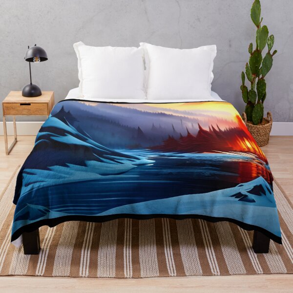 Item preview, Fire and Ice, watercolor 2, Ai Generated Art  designed and sold by ACC .