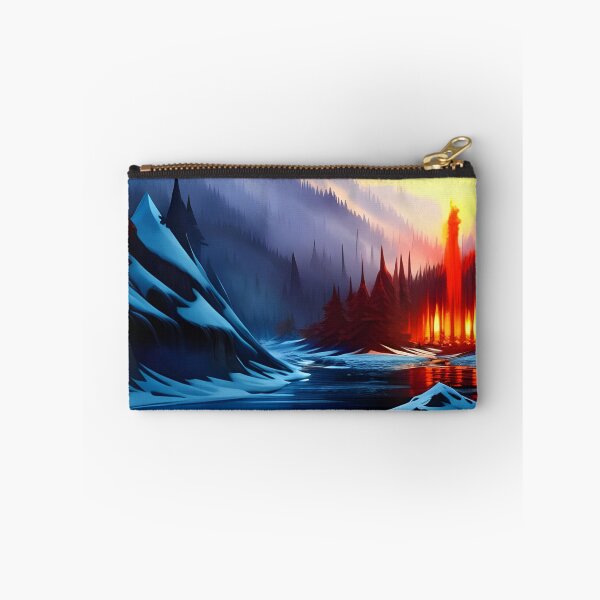Item preview, Fire and Ice, watercolor 2, Ai Generated Art  designed and sold by ACC .