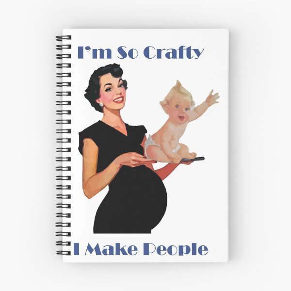 Item preview, I"M SO CRAFTY I MAKE PEOPLE designed and sold by simplysyren.