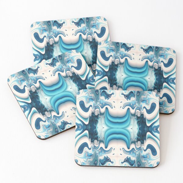 Item preview, Winter Pattern abstract liquid ice #3-4 designed and sold by PhiloSophyEye.