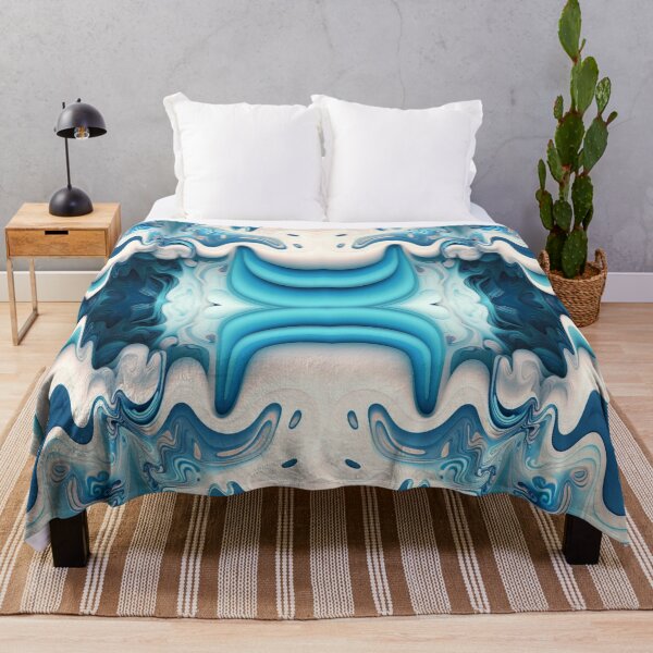Item preview, Winter Pattern abstract liquid ice #3-4 designed and sold by PhiloSophyEye.
