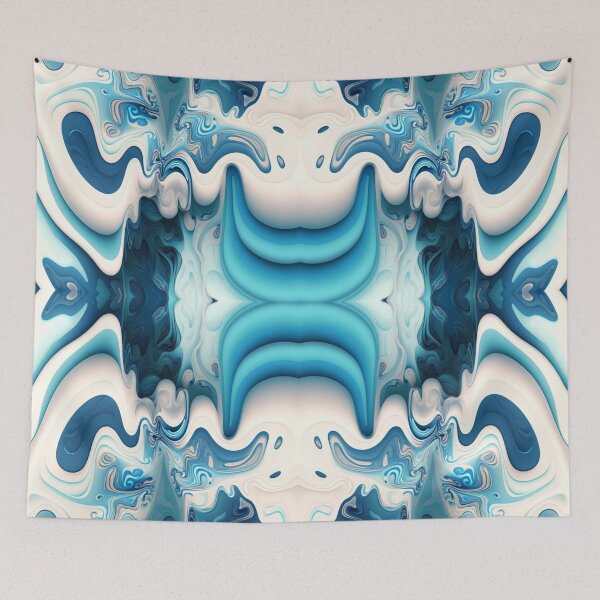 Item preview, Winter Pattern abstract liquid ice #3-4 designed and sold by PhiloSophyEye.