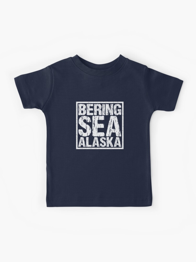 Bering Sea Alaska USA gift Pullover Hoodie by Macphisto71