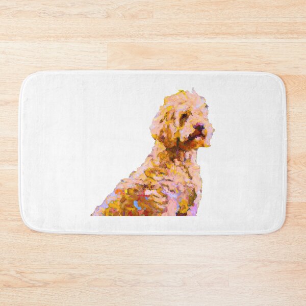 Item preview, Impressionist style painting of a goldendoodle designed and sold by Portraits of Dogs.