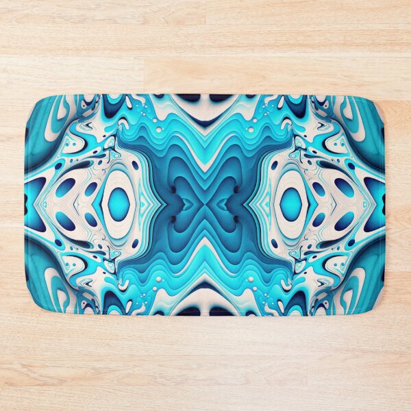 Item preview, Winter Pattern abstract liquid ice #4-1 designed and sold by PhiloSophyEye.