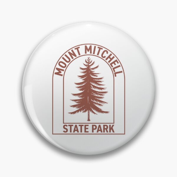 Item preview, Mount Mitchell State Park North Carolina Vintage Tree designed and sold by HalpinDesign.