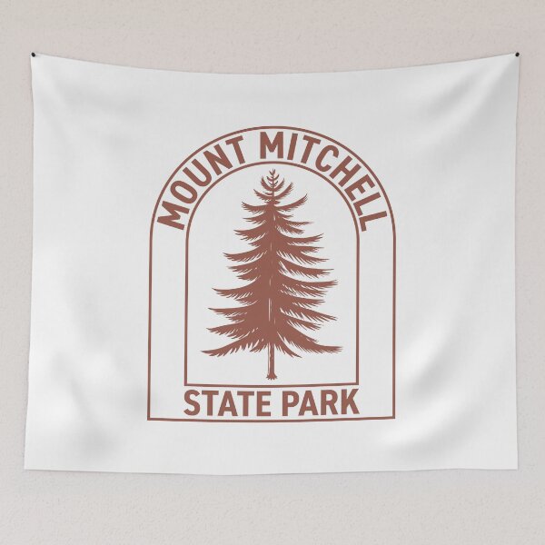 Item preview, Mount Mitchell State Park North Carolina Vintage Tree designed and sold by HalpinDesign.