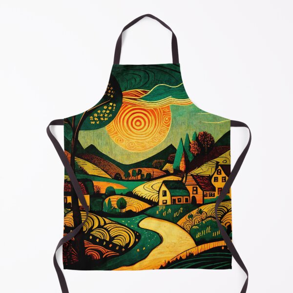 Artikelvorschau, Art-Brut-Landschaft entworfen und verkauft von OlgaHunyadi.