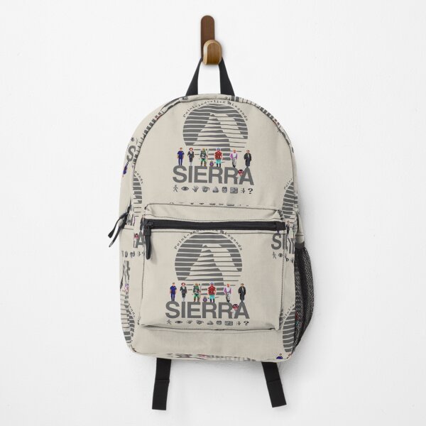 Item preview, POINT AND CLICK LEGENDS - Sierra Online Logo (DARK GREY) - Gaming Heroes and Icons - Graphic Adventure PC Games! designed and sold by RetroTeeStudio.