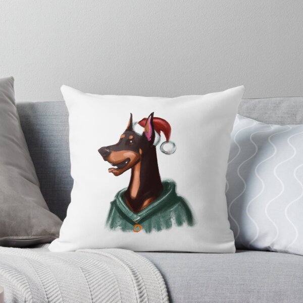 Item preview, Cute Dobermann Drawing designed and sold by WeHeartAnimals.