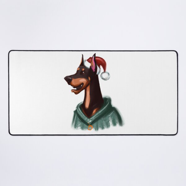 Item preview, Cute Dobermann Drawing designed and sold by WeHeartAnimals.