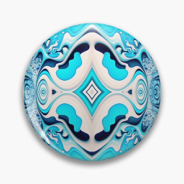 Item preview, Winter Pattern abstract liquid ice #4-3 designed and sold by PhiloSophyEye.