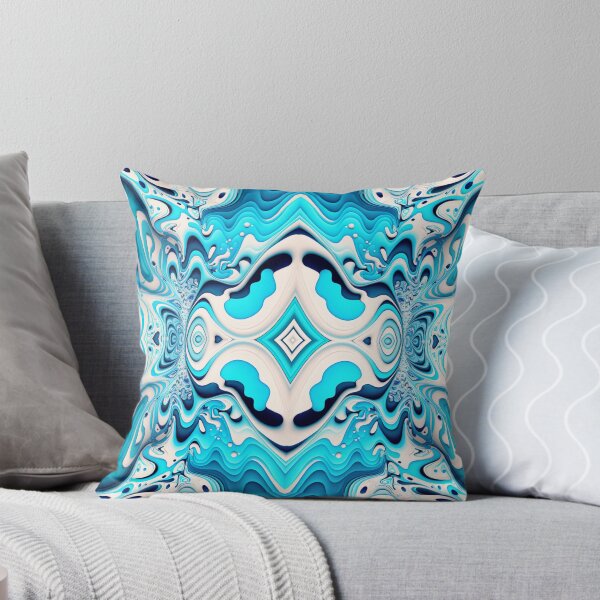 Item preview, Winter Pattern abstract liquid ice #4-3 designed and sold by PhiloSophyEye.