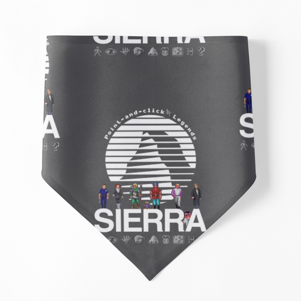 Sierra Online Logo (AQUA BLUE) - Gaming Heroes and Icons - Point and Click  Graphic Adventure PC Games! | Poster