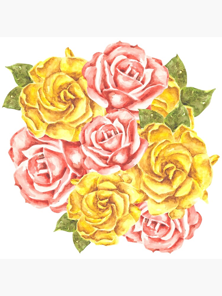 Pretty Watercolor Flowers by erika-lancaster