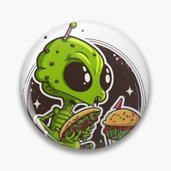 Item preview, Hamburger Fast food lover, Alien love burger designed and sold by YZO-Design.