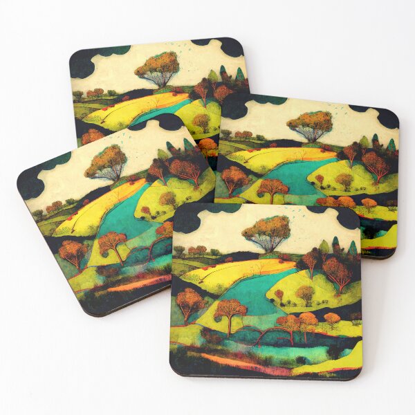 Item preview, Art brut lanscape designed and sold by OlgaHunyadi.