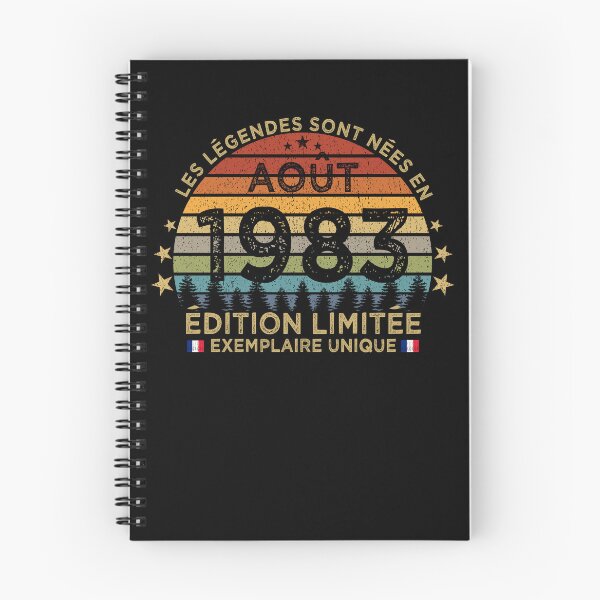 Item preview, Anniversaire 40 Ans Les Legendes Sont Nees en Aout 1983 designed and sold by cssdru.