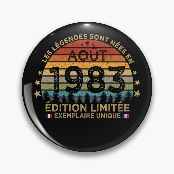 Item preview, Anniversaire 40 Ans Les Legendes Sont Nees en Aout 1983 designed and sold by cssdru.