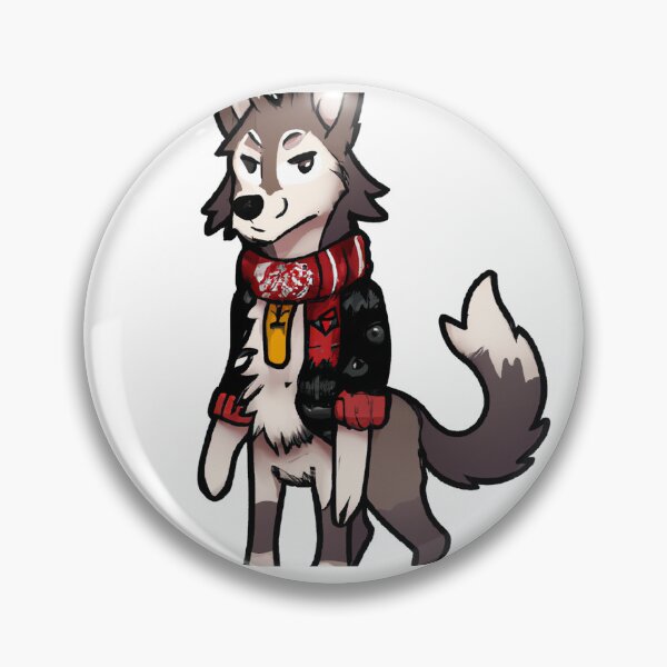 Artikelvorschau, Cute Alpha Wolf Drawing entworfen und verkauft von WeHeartAnimals.