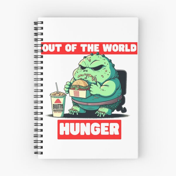 Item preview, Hamburger Fast food lover, Out of the world hunger alien designed and sold by YZO-Design.