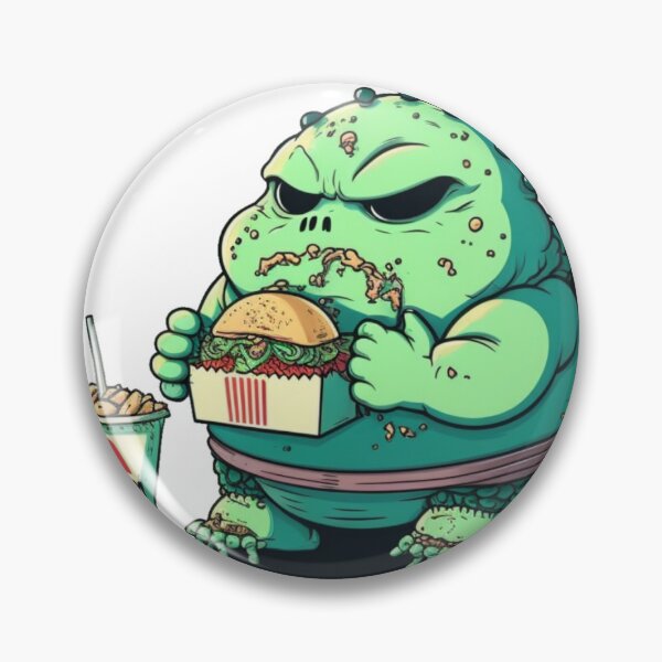 Item preview, Hamburger Fast food lover, Out of the world hunger alien designed and sold by YZO-Design.