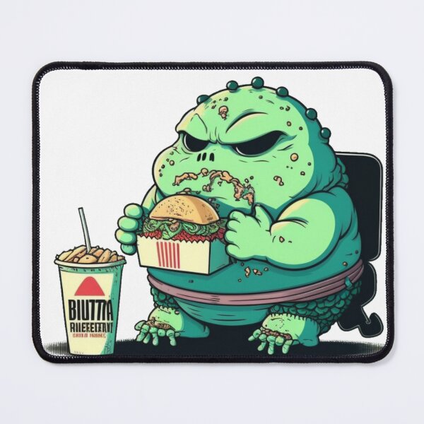 Item preview, Hamburger Fast food lover, Out of the world hunger alien designed and sold by YZO-Design.