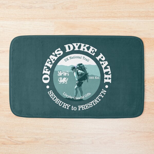 Item preview, Offa's Dyke Path (T) designed and sold by curranmorgan.