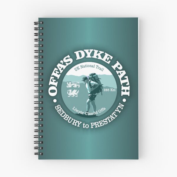 Item preview, Offa's Dyke Path (T) designed and sold by curranmorgan.