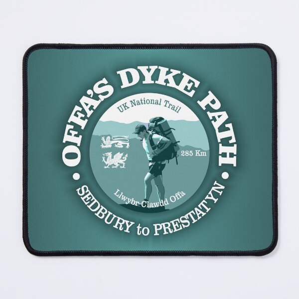 Item preview, Offa's Dyke Path (T) designed and sold by curranmorgan.