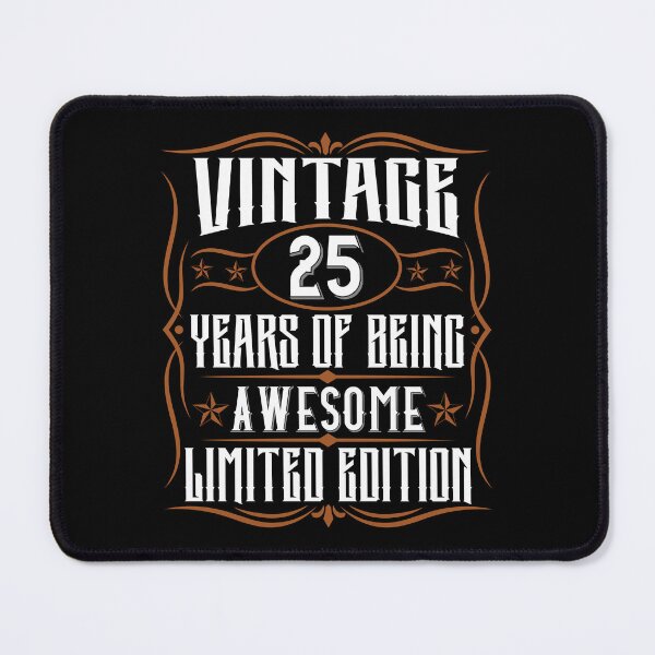 Item preview, Vintage 25 Years of being Awsome Lemited Edition, Happy Birthday designed and sold by TADYSHOP.