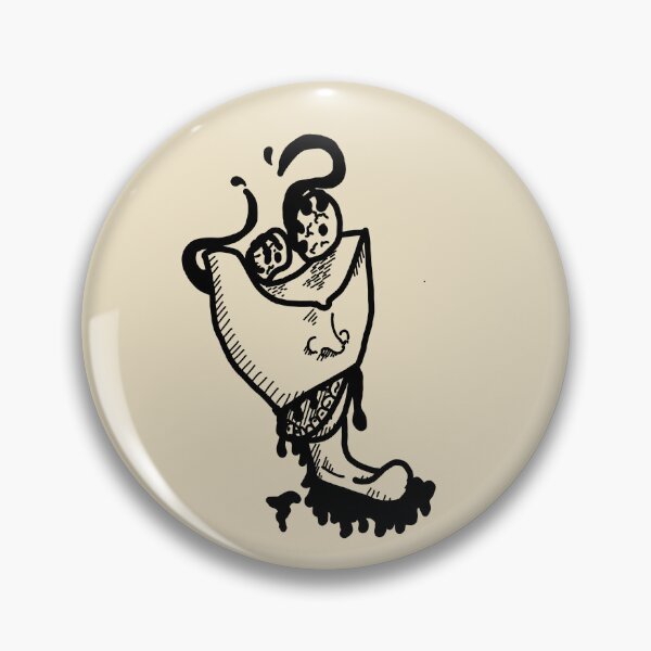 Item preview, Tongue and eyes out dripping - black line art - tattoo style designed and sold by Dopamine Dumpster.