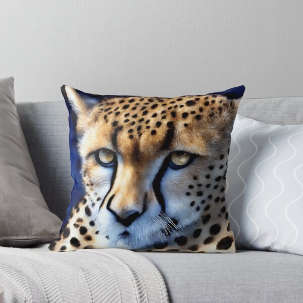 Artikelvorschau, Cheetah highly detailed watercolor painting entworfen und verkauft von DrawItOnce.