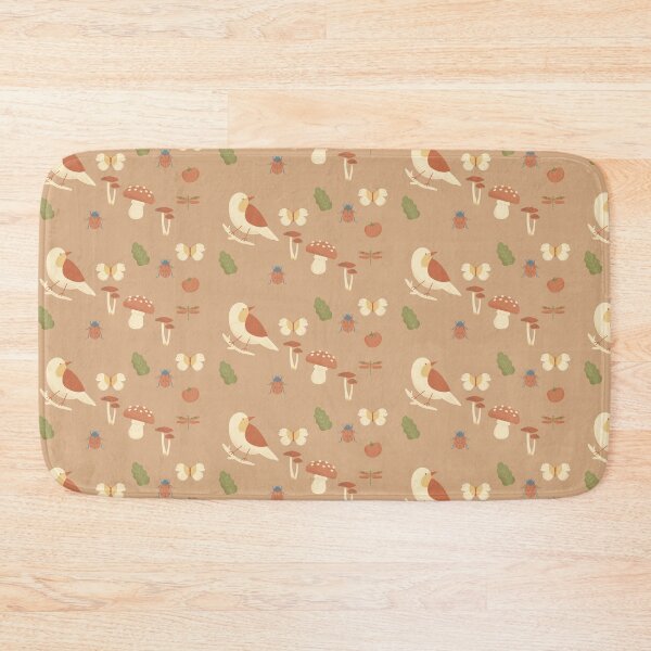 Item preview, Tan forest wildlife nature print designed and sold by TheWaterBirds.