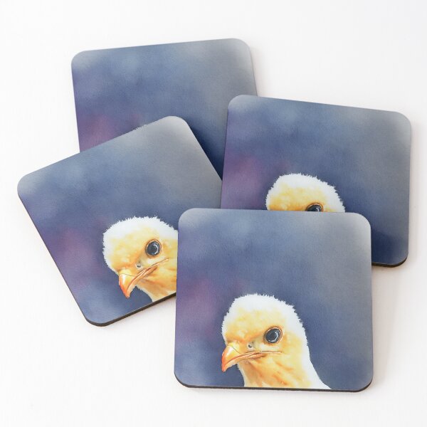 Artikelvorschau, Chick highly detailed watercolor painting entworfen und verkauft von DrawItOnce.