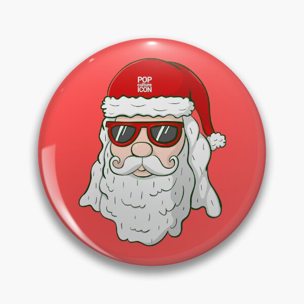 Item preview, Santa Claus With a Snowy Beard - The Pop Culture Icon designed and sold by HolyJollie.