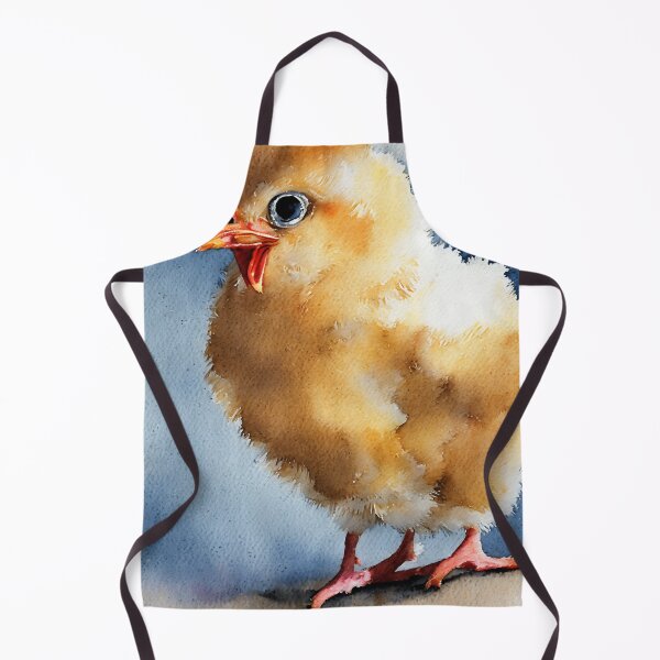 Artikelvorschau, Chick highly detailed watercolor painting entworfen und verkauft von DrawItOnce.