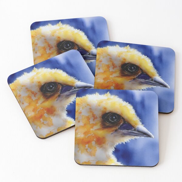 Item preview, Chick highly detailed watercolor painting designed and sold by DrawItOnce.