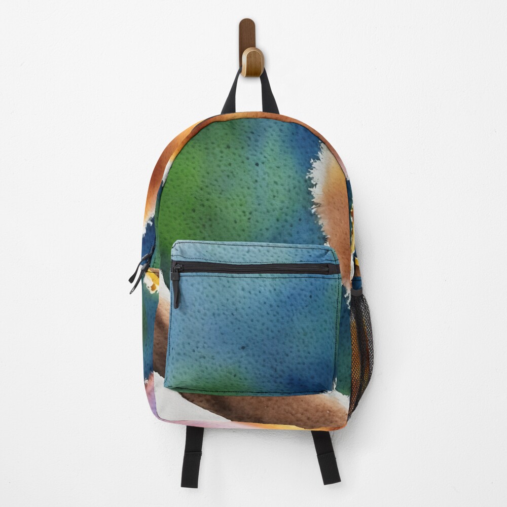 Vista previa del artículo con la obra «Mochila», diseñado y vendido por DrawItOnce.