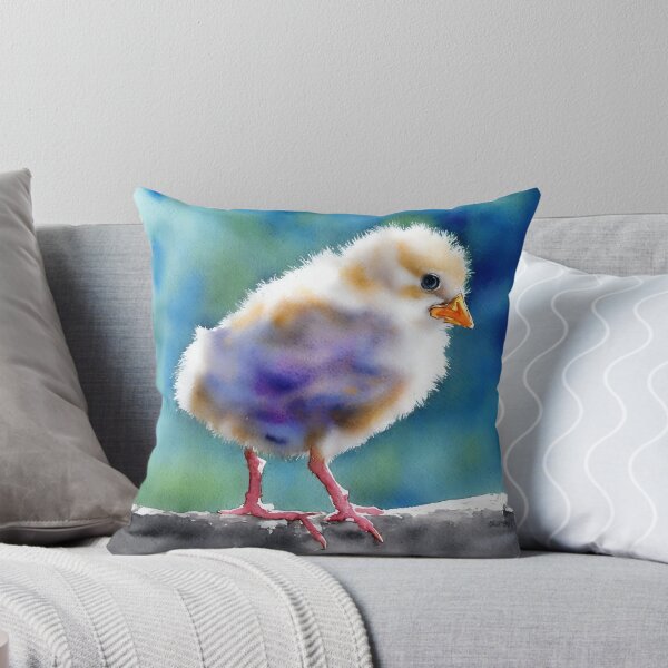 Artikelvorschau, Chick highly detailed watercolor painting entworfen und verkauft von DrawItOnce.