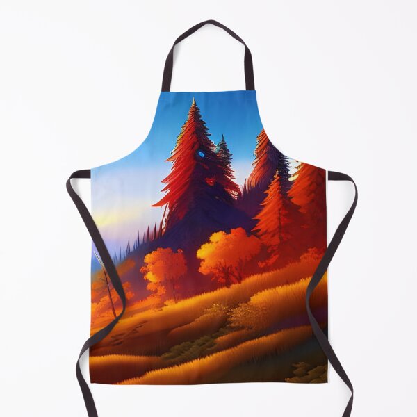 Item preview, Fiery forest, watercolor 2, Ai Generated Art  designed and sold by ACC .