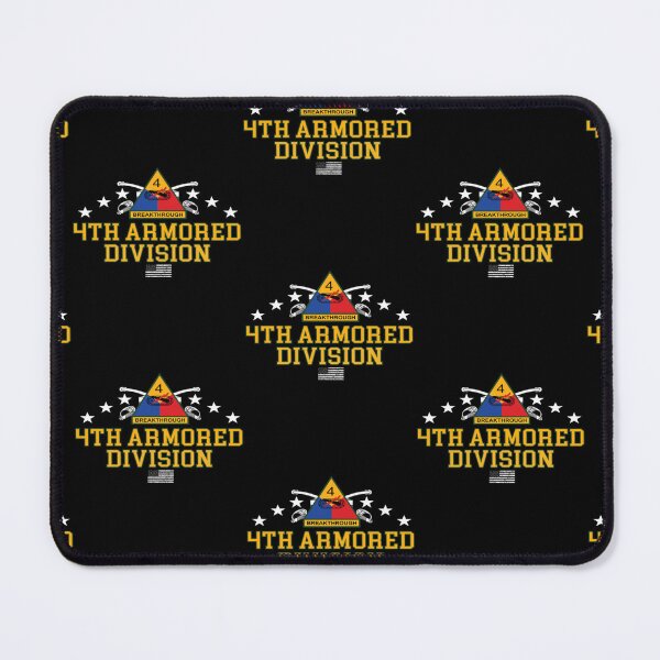Item preview, 4th Armored Division designed and sold by EstherDoyle.