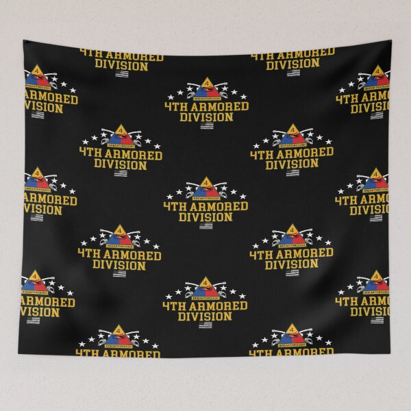 Item preview, 4th Armored Division designed and sold by EstherDoyle.