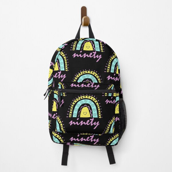 Item preview, Ninety Year Old Ninetieth Birthday Cute Fun Doodle Boho Rainbow designed and sold by LadySaltwater.
