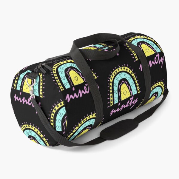 Item preview, Ninety Year Old Ninetieth Birthday Cute Fun Doodle Boho Rainbow designed and sold by LadySaltwater.